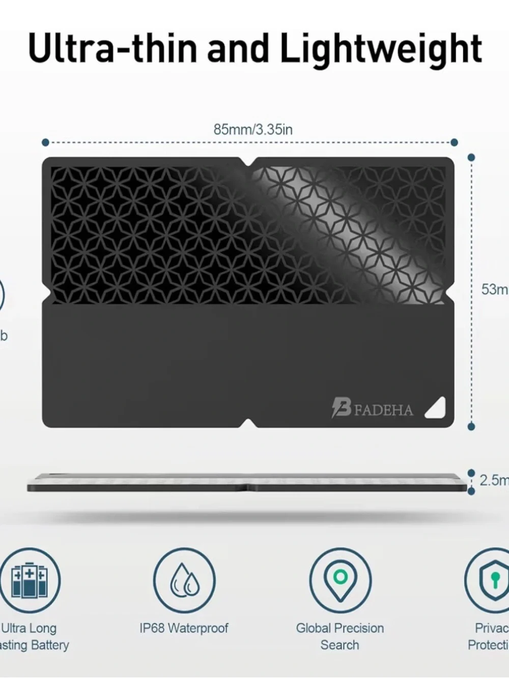 Wallet Tracker Smart Card